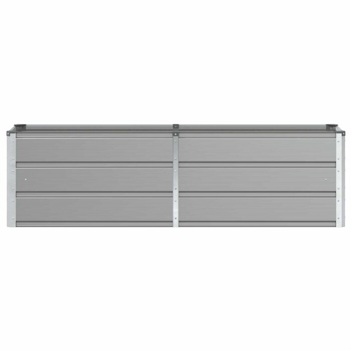 Stahl Pflanzkasten 160 x 40 x 45 cm - Hellgrau - bis zu 32% sparen