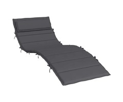 Sonnenliegenauflage 180x60x3 cm Anthrazit - bis zu 33% reduziert