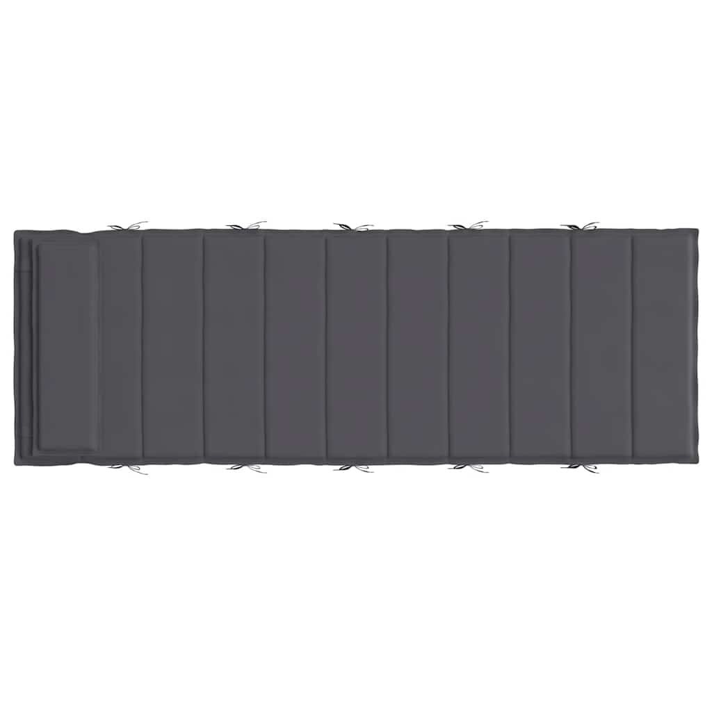 Sonnenliegenauflage 180x60x3 cm Anthrazit - bis zu 33% reduziert