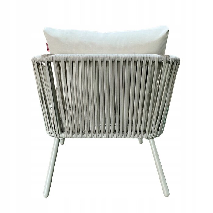 Elegantes Technorattan Gartenmöbel-Set Beige - bis zu 35% Rabatt