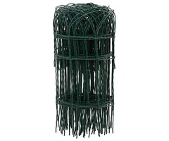 Beeteinfassung aus Eisen 10 x 0,4 m, Grün - bis zu 32% günstiger