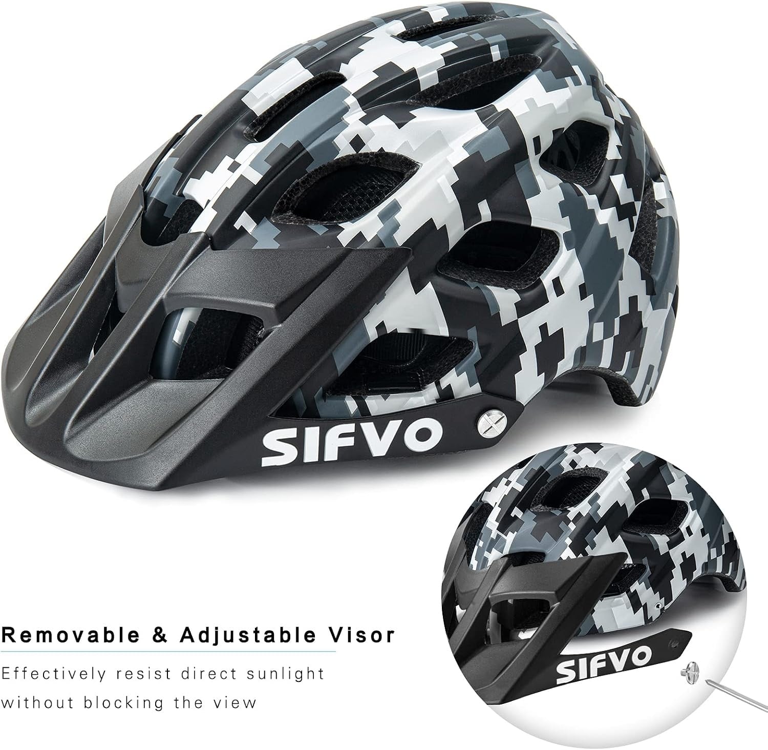 Sicherer Kinderfahrradhelm mit Visier (54-57 cm) - Jetzt bis zu 32% günstiger