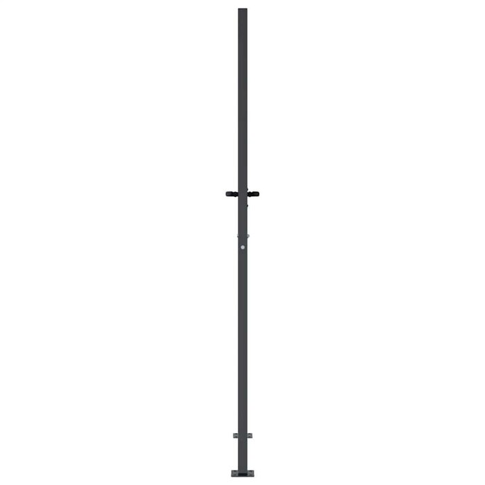 Gartentor 105x205cm Stahl Anthrazit mit Laser-Design - bis zu 35% Rabatt