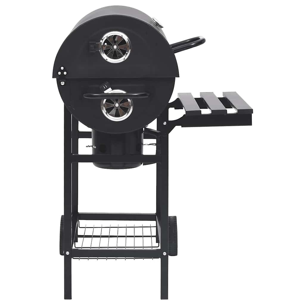 Große Holzkohlegrill-Tonne mit Rollen & Ablagen - Bis zu 35% Rabatt