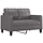 Modernes 2-Sitzer Sofa in Grau - 120 cm - jetzt bis zu 30% reduziert