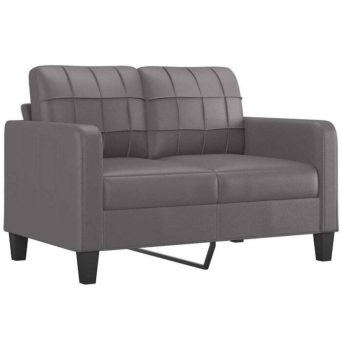 Modernes 2-Sitzer Sofa in Grau - 120 cm - jetzt bis zu 30% reduziert