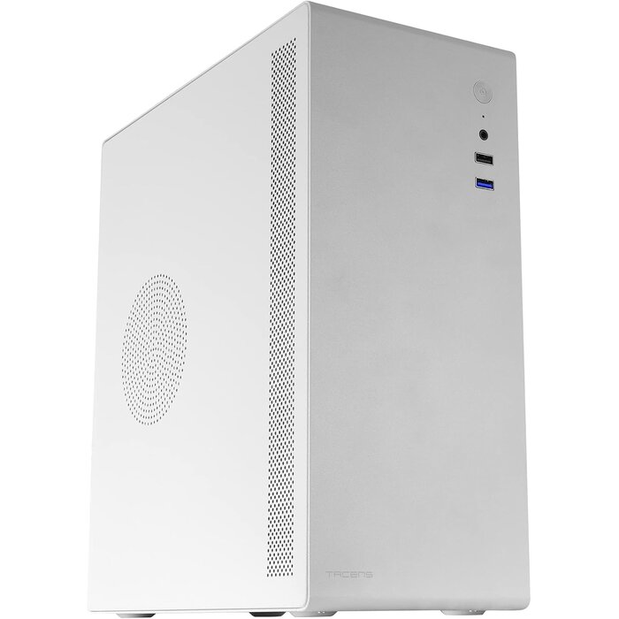 Kompaktes Micro-ATX Mini-Gehäuse inkl. 500W Netzteil - Weiß - bis zu 28% sparen