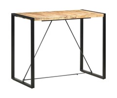 Vidaxl Massiver Bartisch aus Mangoholz im Industrial-Stil - jetzt bis zu 63% sparen