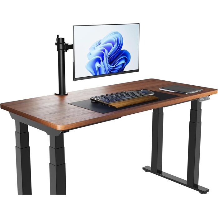 Ergonomischer Monitorarm, schwarz, bis zu 32% günstiger