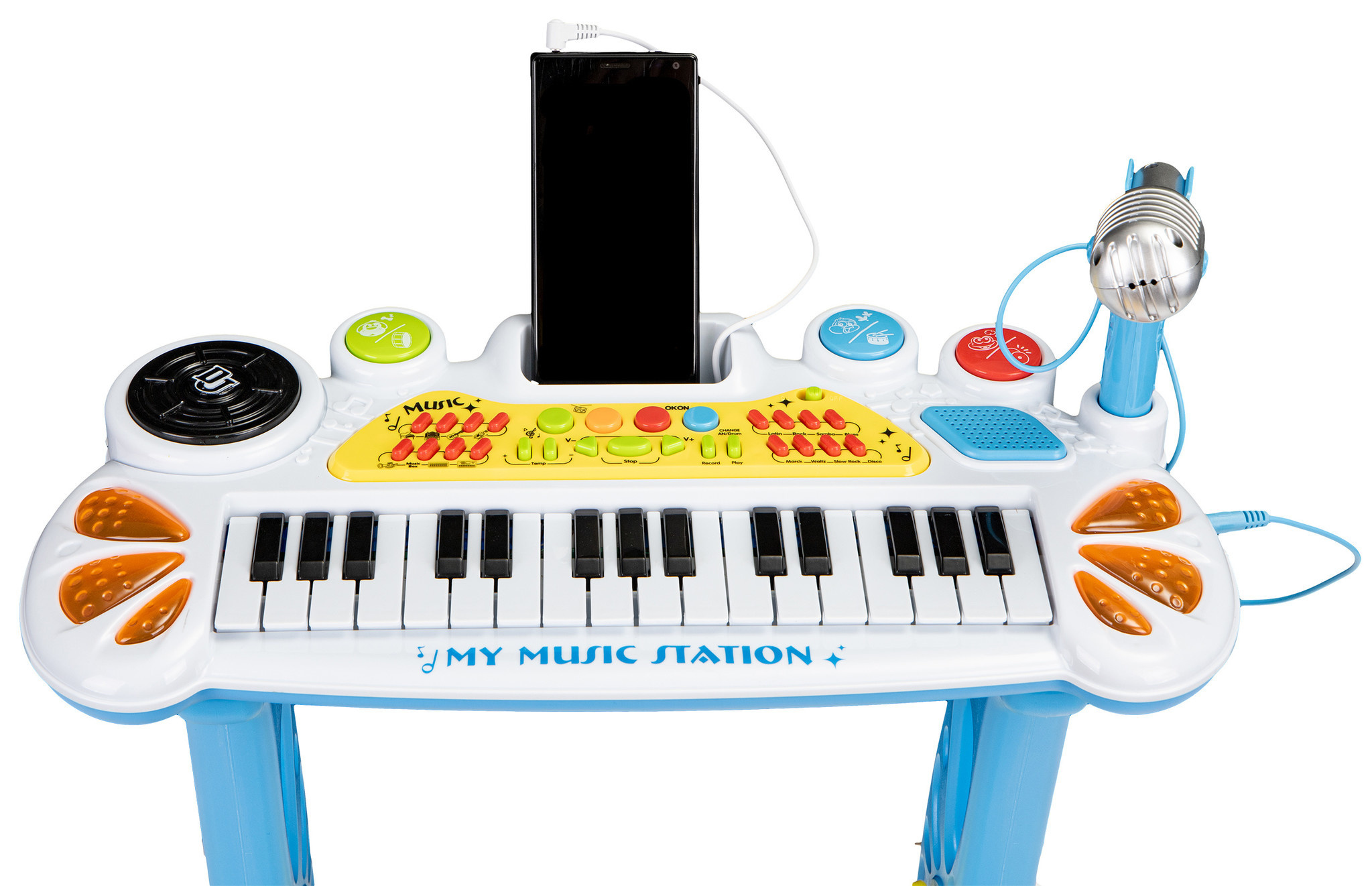 Kinderkeyboard mit 31 Tasten, Mikrofon & Hocker - Jetzt bis zu 32% sparen
