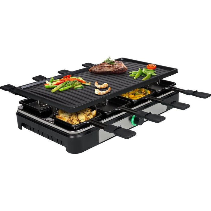 Raclette-Grill für 8 Personen 1400W - Sparen Sie bis zu 27% im Outlet