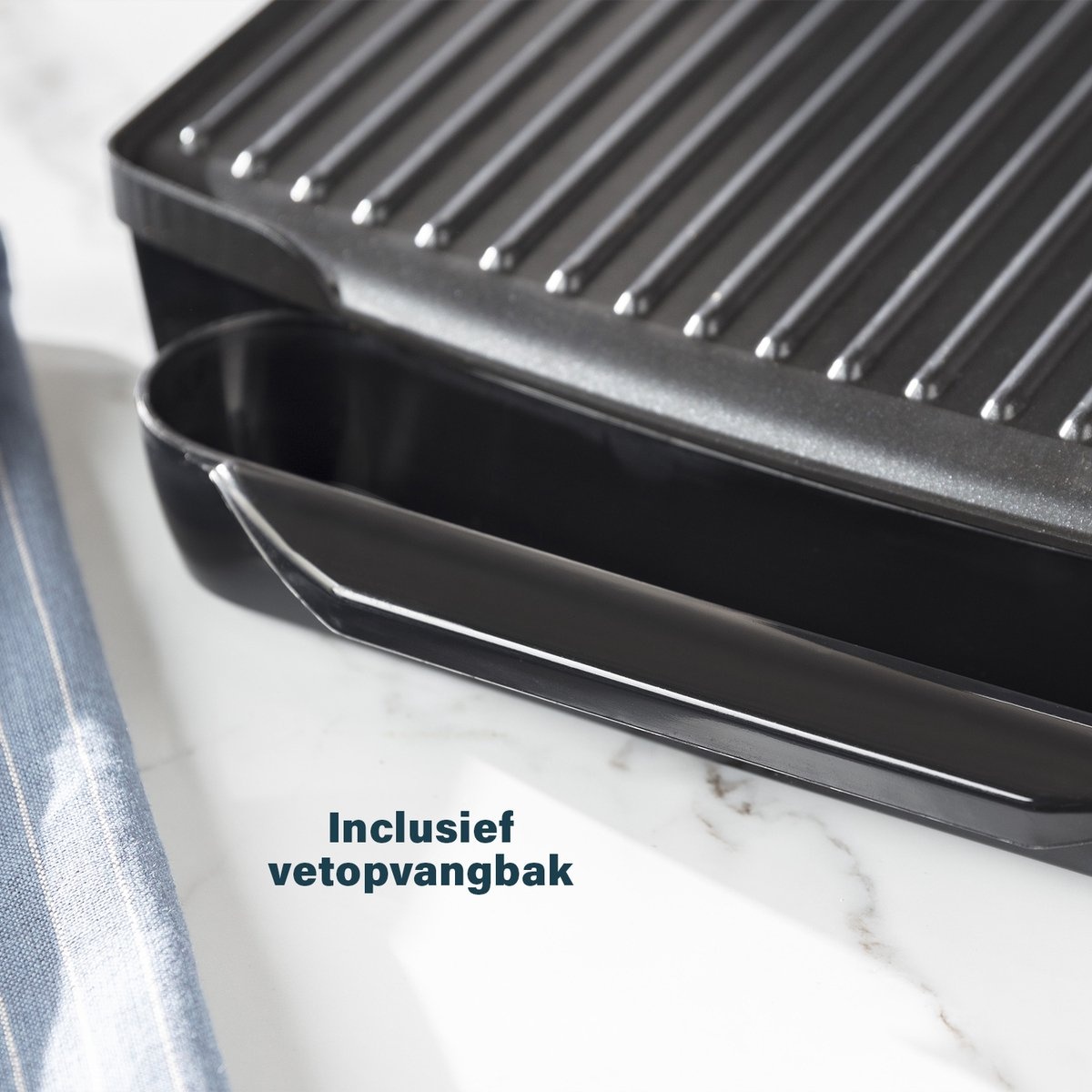 Profi Kontaktgrill 2000W - Edelstahl - Outlet bis zu 28% reduziert