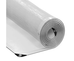 Vidaxl Pflanzenschutzplane 2 x 8 m, transparent & schwarz - bis zu 50% Rabatt