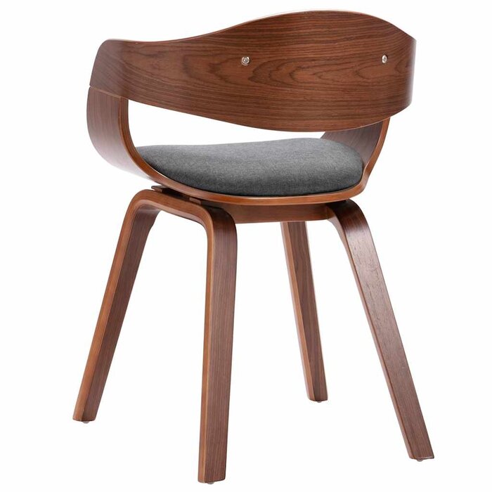 Designer Esszimmerstühle 2er-Set, Grau, gebogenes Holz - bis zu 35% Rabatt