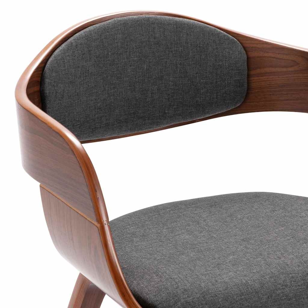 Designer Esszimmerstühle 2er-Set, Grau, gebogenes Holz - bis zu 35% Rabatt