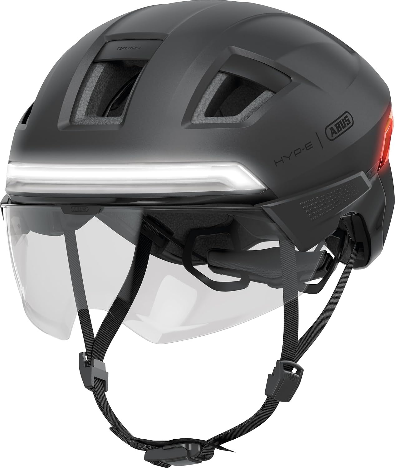 E-Bike Helm mit Visier & Licht - Gelb - Gr. S - Bis zu 30% Rabatt