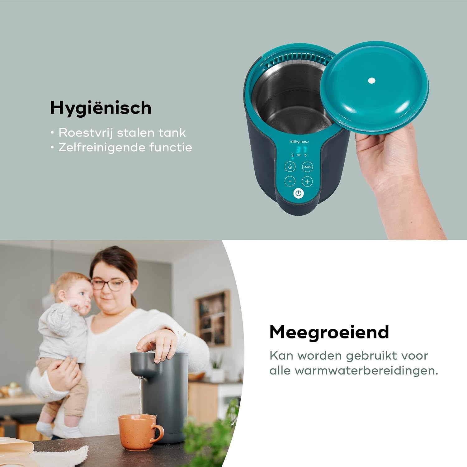 Flaschenwärmer Milky Now 1,1 Liter - Temperaturregelung - bis zu 34% Rabatt