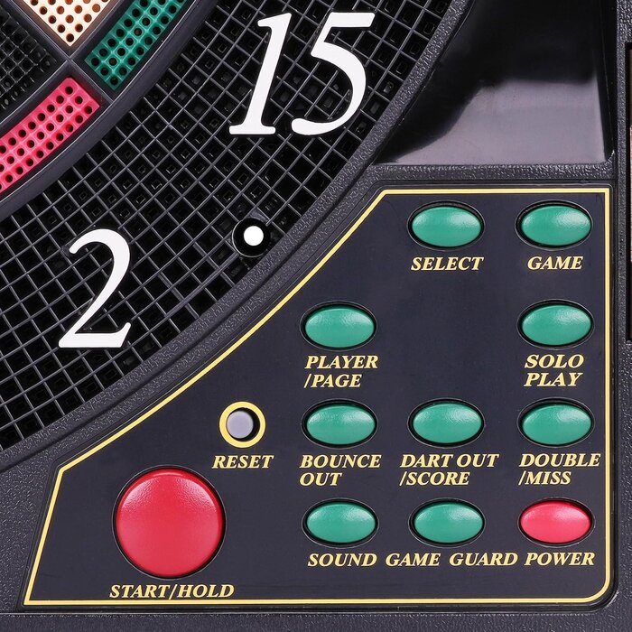 Elektronische Dartscheibe mit LED-Display - 38 Spiele - bis zu 35% Rabatt