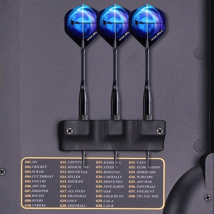 Elektronische Dartscheibe mit LED-Display - 38 Spiele - bis zu 35% Rabatt