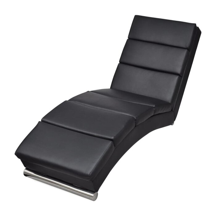 Elegante Chaiselongue in Schwarz - Ergonomische Liege bis zu 61% reduziert