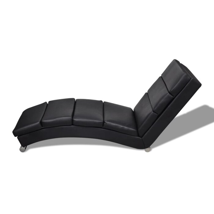 Elegante Chaiselongue in Schwarz - Ergonomische Liege bis zu 61% reduziert