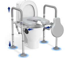 Toilettensitzerhöhung bis 181 kg - Höhenverstellbar - bis zu 56% Rabatt