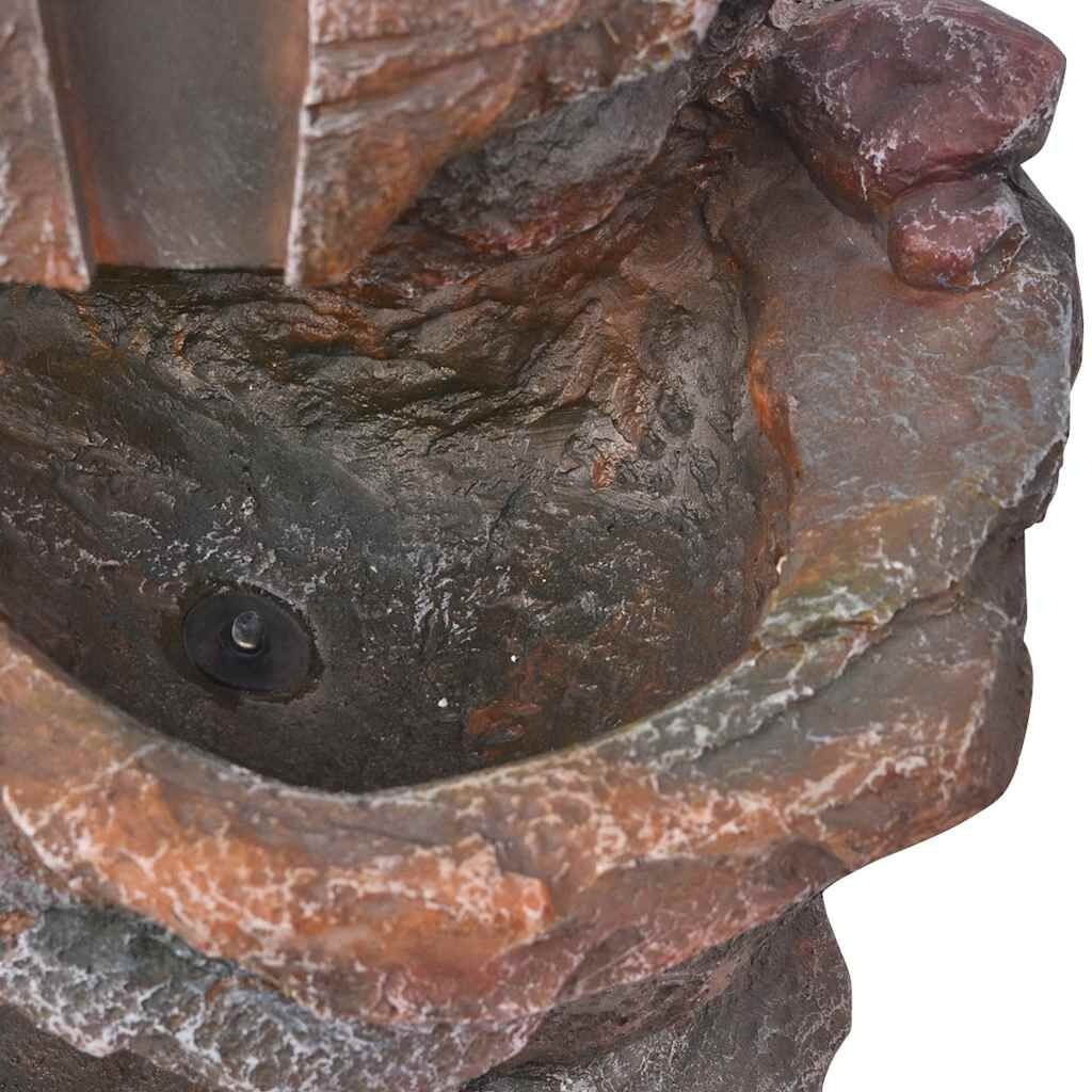 Zimmerbrunnen mit LED-Beleuchtung - Polyresin - bis zu 40% Rabatt