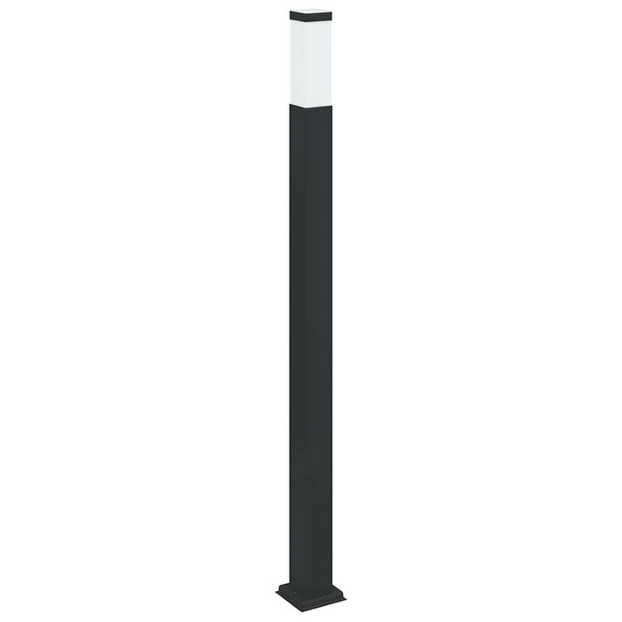 Vidaxl 3er Set Edelstahl-Wegleuchten 110 cm Schwarz - Bis zu 69% Rabatt
