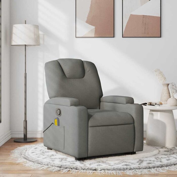 Luxus Massagesessel verstellbar - Dunkelgrau - bis zu 35% Rabatt