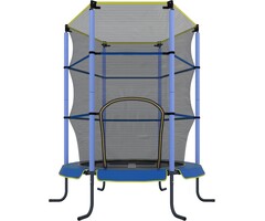 Kindertrampolin 140 cm für drinnen - Sicher & robust - Jetzt bis zu 41% sparen
