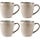 4x Steingut Kaffeetassen 340 ml Cappuccino - Jetzt bis zu 33% reduziert