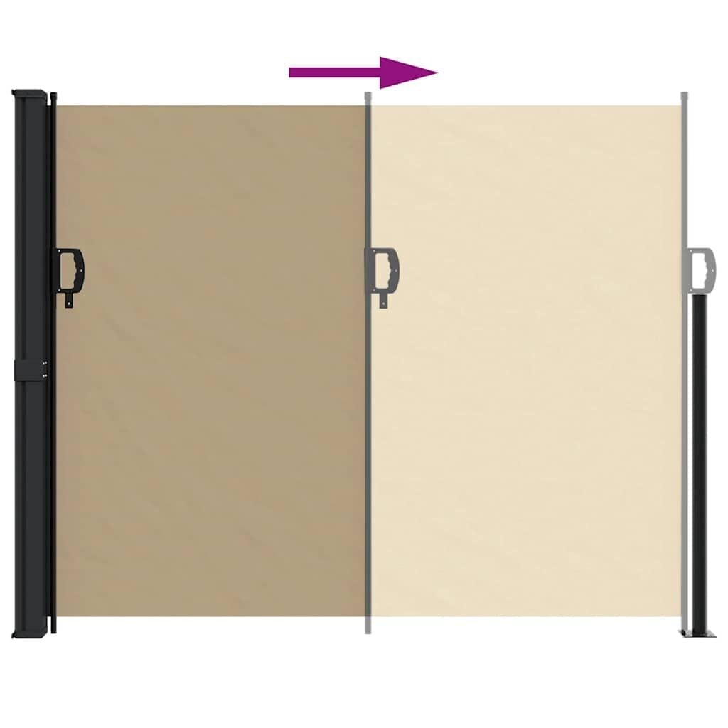 Ausziehbare Seitenmarkise 160x300 cm Beige - jetzt bis zu 40% günstiger!