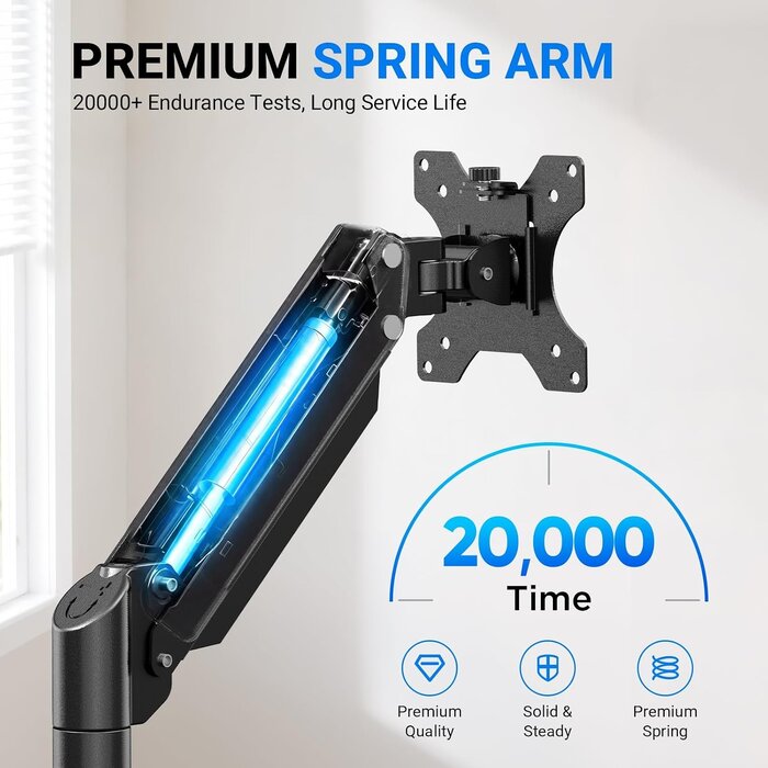 Ergonomischer Monitorarm für 13-32 Zoll - bis zu 38% Rabatt