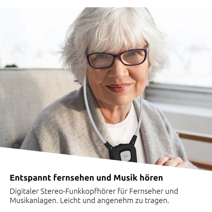 Kabelloser Kinnbügel-Kopfhörer für TV - Audio-Genuss mit bis zu 40% Rabatt