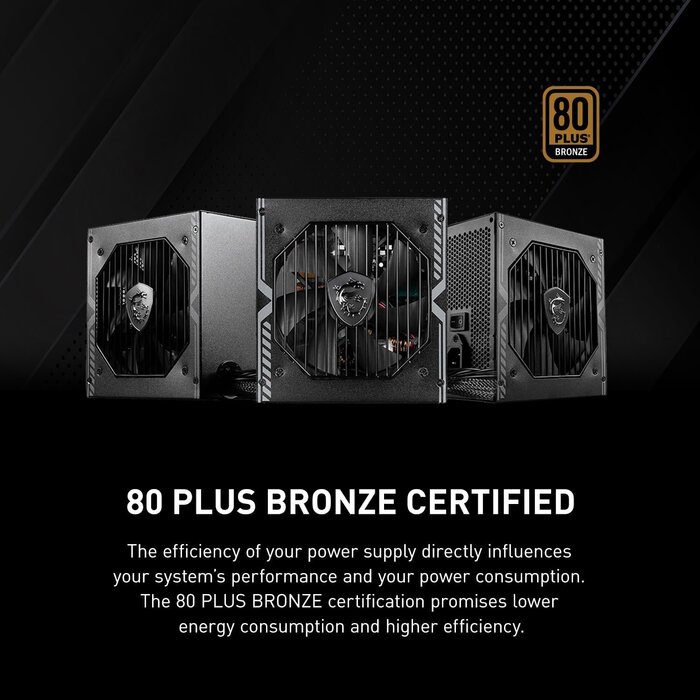 Gaming-Netzteil 650W ATX 80+ Bronze - bis zu 40% günstiger