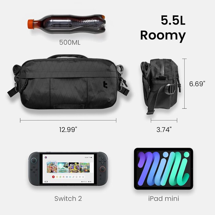 Vielseitige Sling Bag für Gaming & Alltag - Jetzt bis zu 40% günstiger