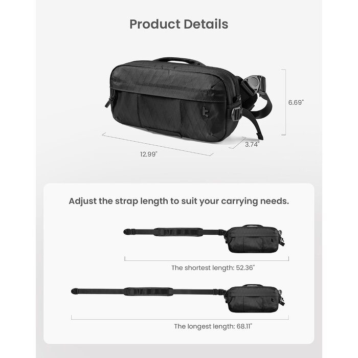 Vielseitige Sling Bag für Gaming & Alltag - Jetzt bis zu 40% günstiger