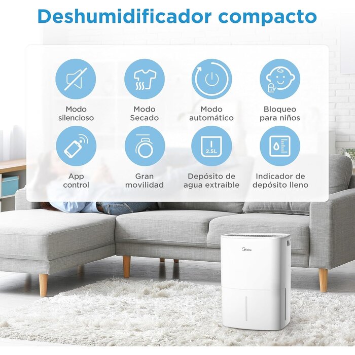 Smarter Luftentfeuchter 12L/Tag bis 35m² - bis zu 42% günstiger