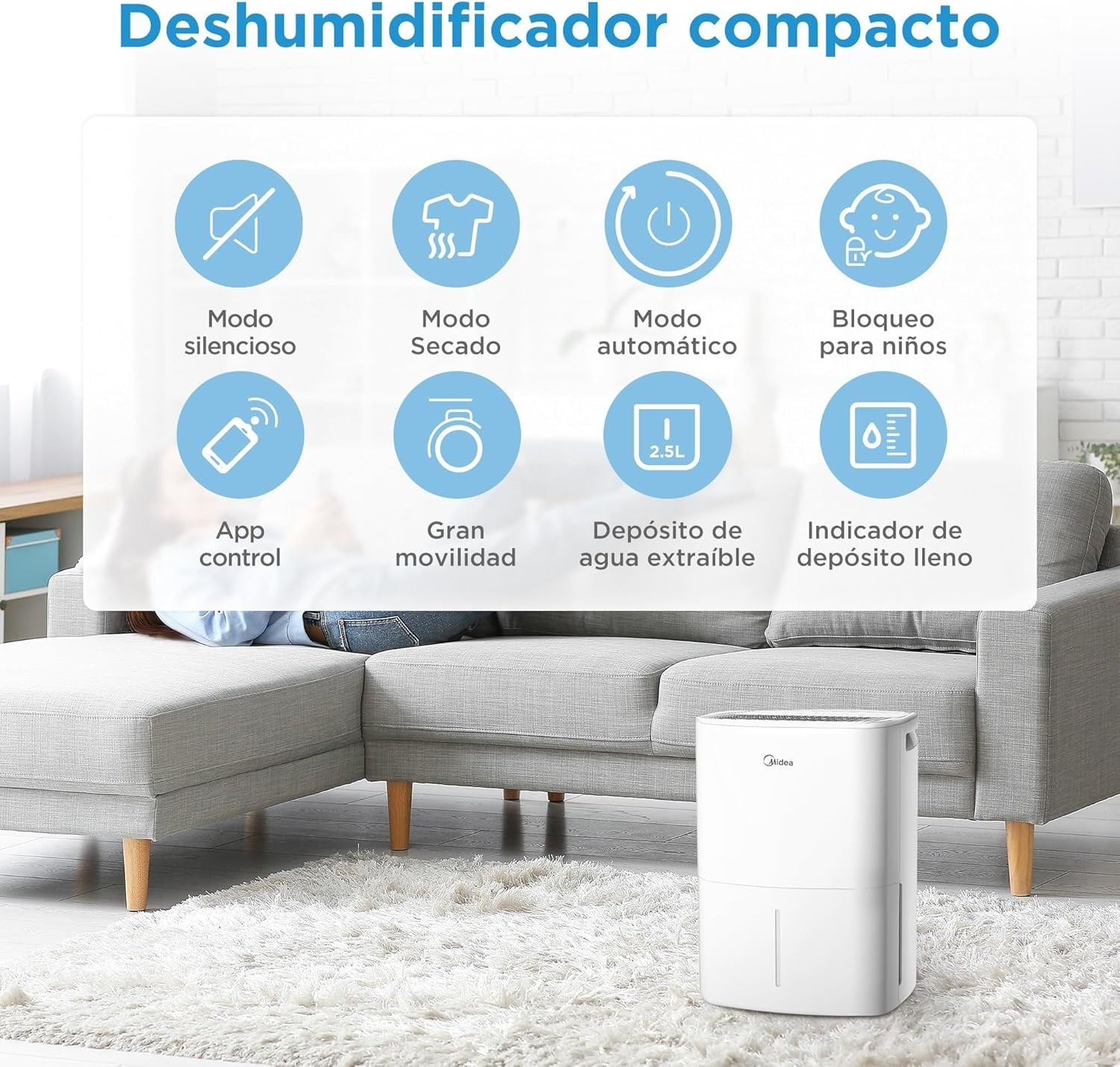 Smarter Luftentfeuchter 12L/Tag bis 35m² - bis zu 42% günstiger