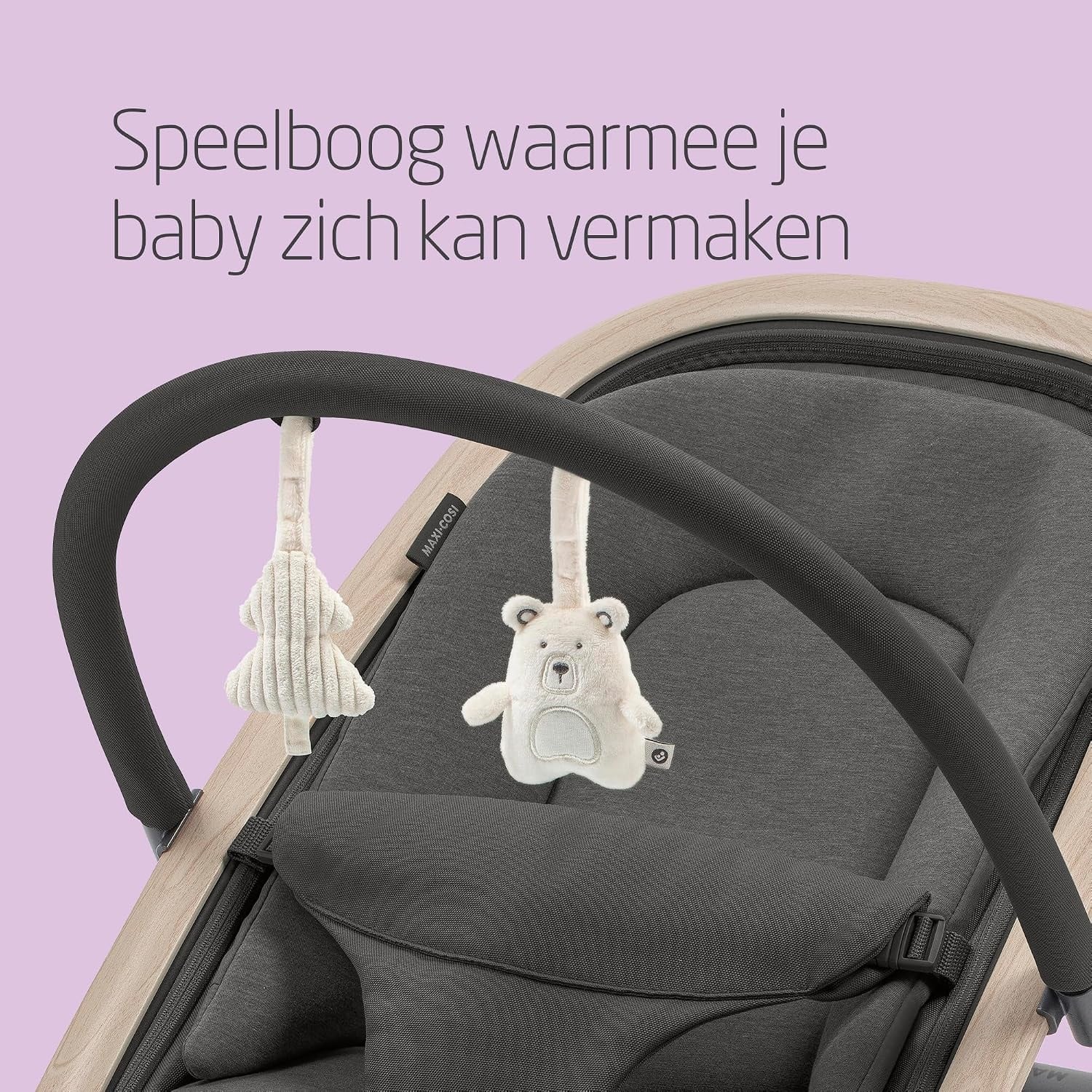 Vielseitige Babywippe 2-in-1 Beyond Graphite - bis zu 41% sparen