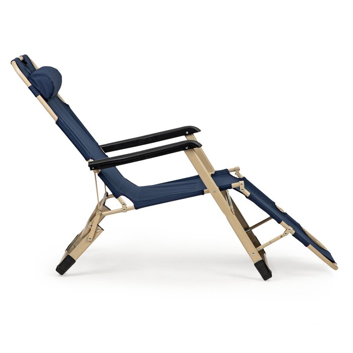 Klappbare Gartenliege 2-in-1, Marineblau, 178x47 cm - Jetzt bis zu 9% Rabatt
