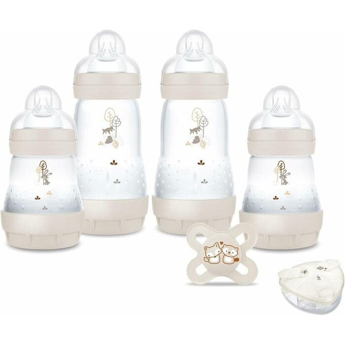 Babyflaschen-Set für Neugeborene, 4er Set, Sand - Sparen Sie bis zu 33%