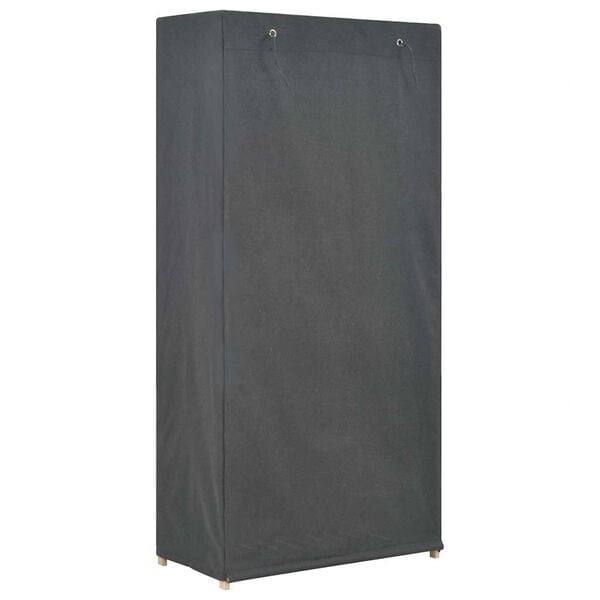 Stoff-Kleiderschrank, 79x40x170 cm, Grau - bis zu 34% sparen