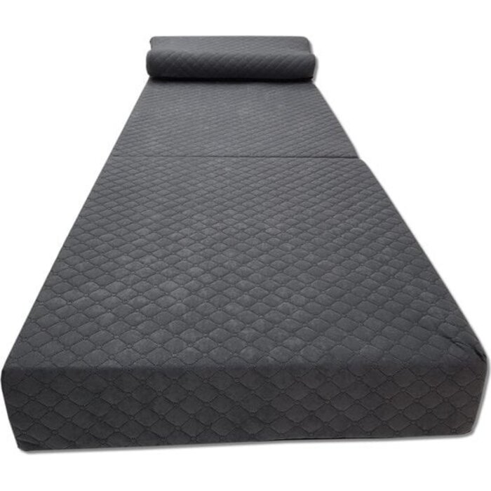 Klappmatratze Gästebett 200x70x15 cm - Graphit, Sofa-Funktion, bis zu 35% Rabatt