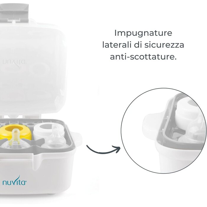 Mikrowellen-Sterilisator für Babyflaschen - bis zu 31% Rabatt!