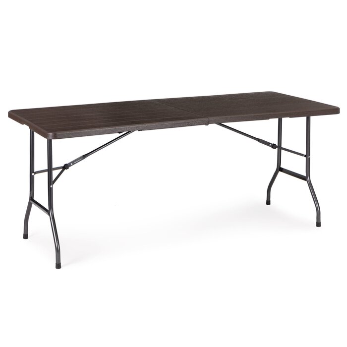 Campingtisch-Set für 8 Personen - Holzoptik - Klappbar - bis zu 40% Rabatt