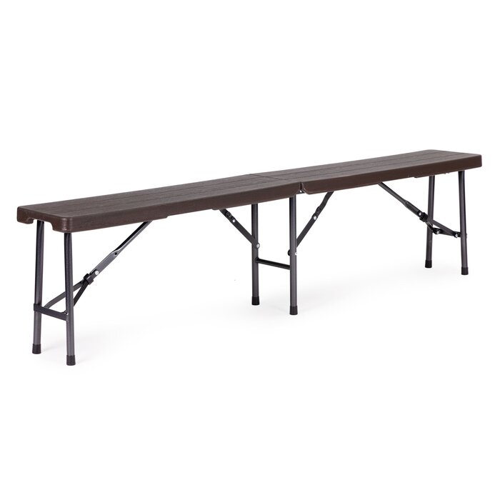 Campingtisch-Set für 8 Personen - Holzoptik - Klappbar - bis zu 40% Rabatt