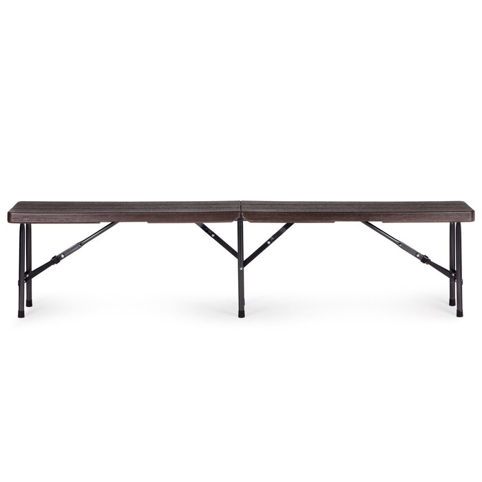 Campingtisch-Set für 8 Personen - Holzoptik - Klappbar - bis zu 40% Rabatt