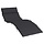 Sonnenliegenauflage 180x60x3 cm Oxford Schwarz - bis zu 33% reduziert