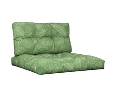 Vidaxl Palettenkissen-Set Blattmuster 70x70cm - jetzt bis zu 39% günstiger!